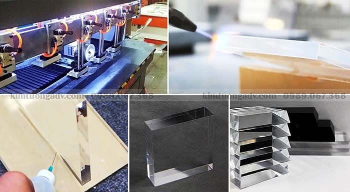 Các ngành nghề yêu cầu mica có độ bóng bề mặt và cạnh cao