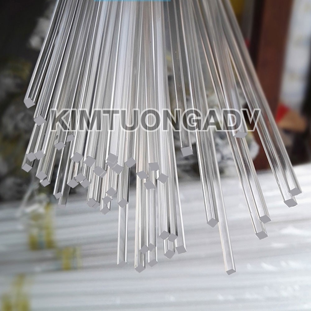 Thanh Nẹp Mica Vuông 2 mm