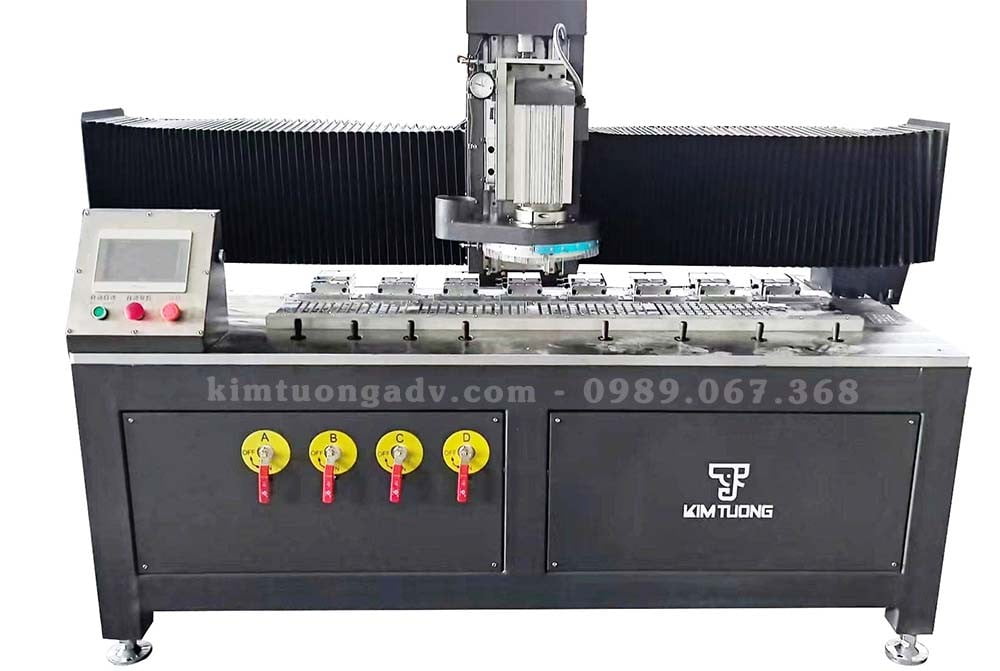 Máy Đánh Bóng Mica Đứng DK1313 – Giải Pháp Hoàn Thiện Cạnh Sáng Bóng 0