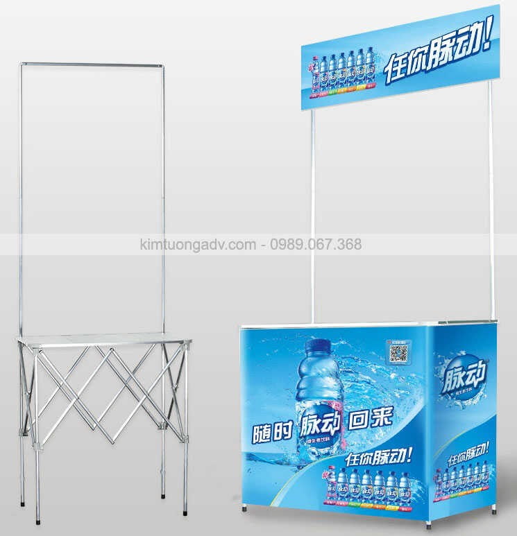 Quầy Booth Nhôm Bán Hàng Lưu Động: Ưu Điểm - Ứng Dụng Thực Tế