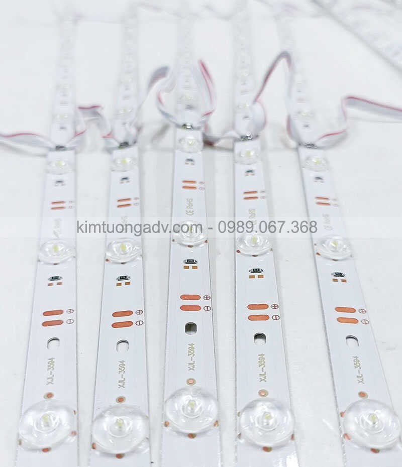 LED thanh tỏa 220V (Dòng M5) làm hộp đèn quảng cáo