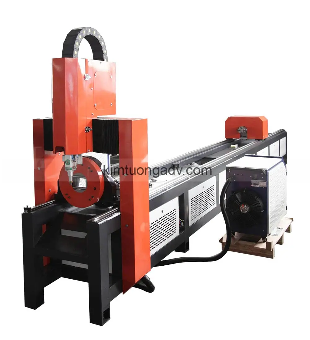 Máy Fiber Laser Cắt Ống Sắt, Nhôm