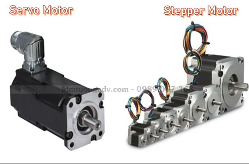 Động cơ Step và Servo - Sự khác biệt giữa hai dòng động cơ này