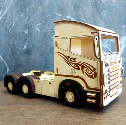 Laser-Cut-Truck-Design